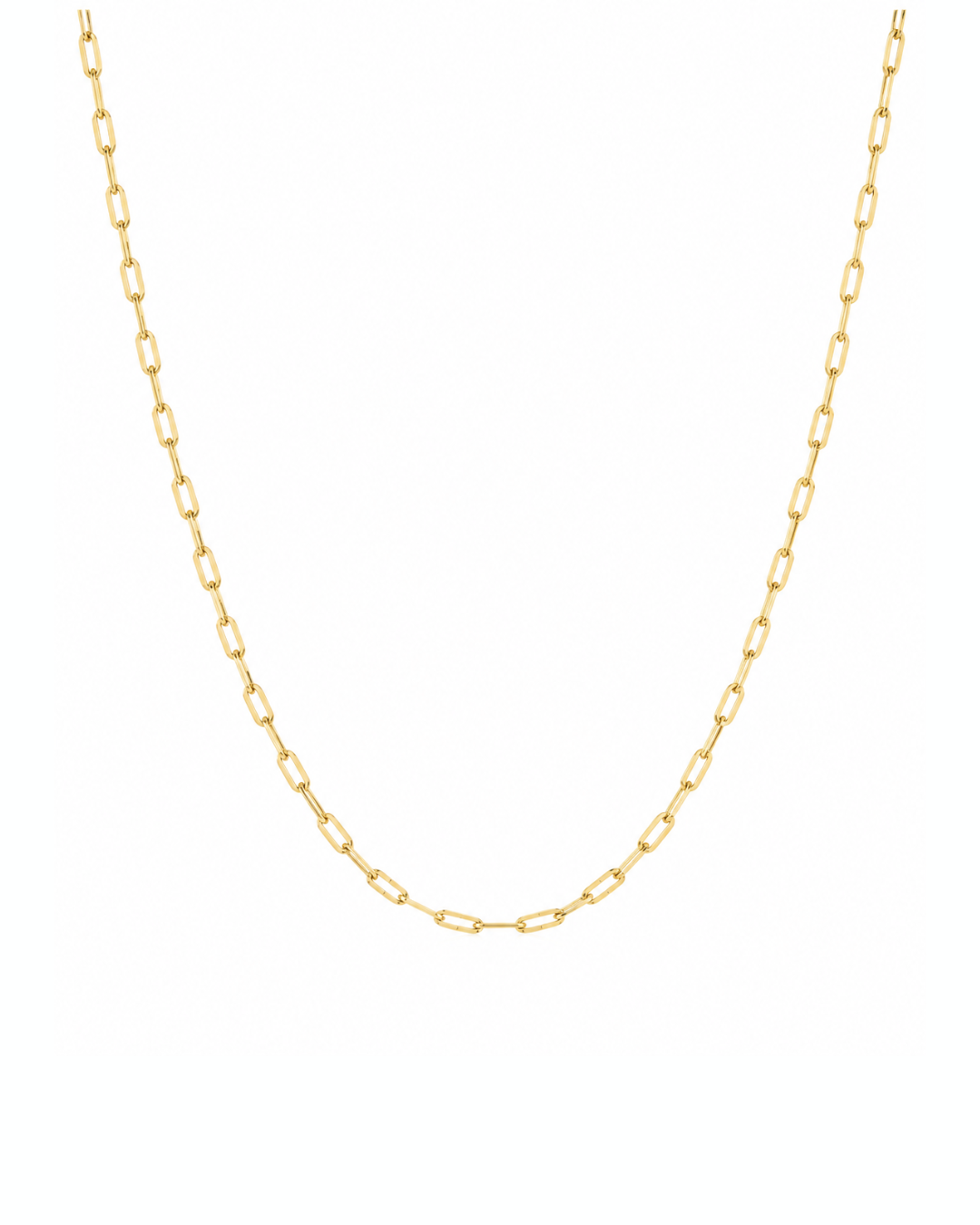 Gold Paperclip Chain