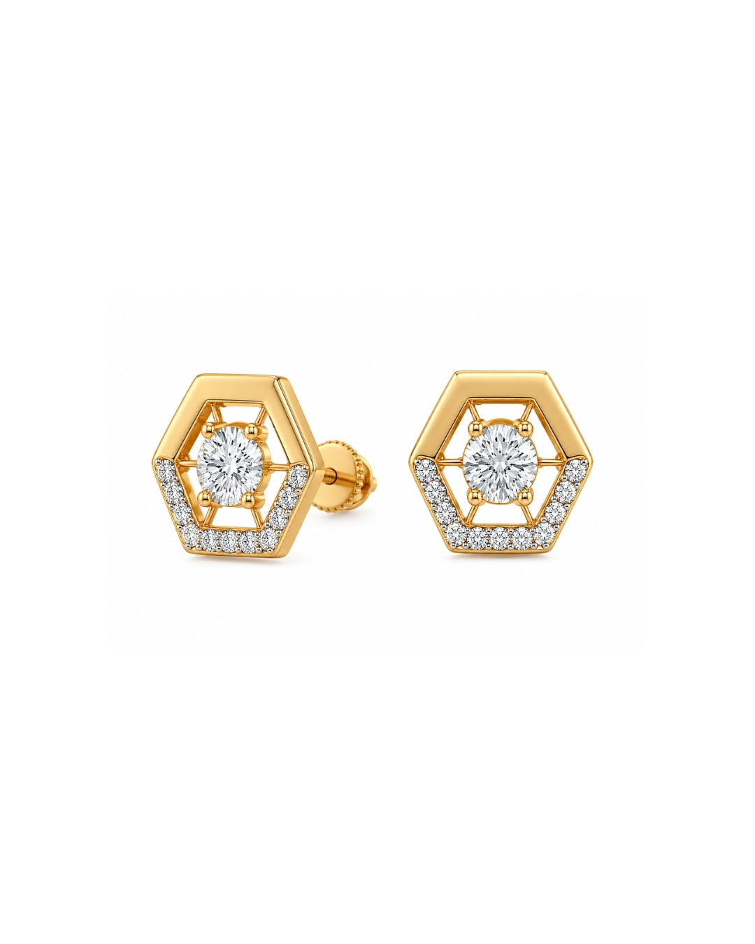 Premium Luxe Gold Earrings