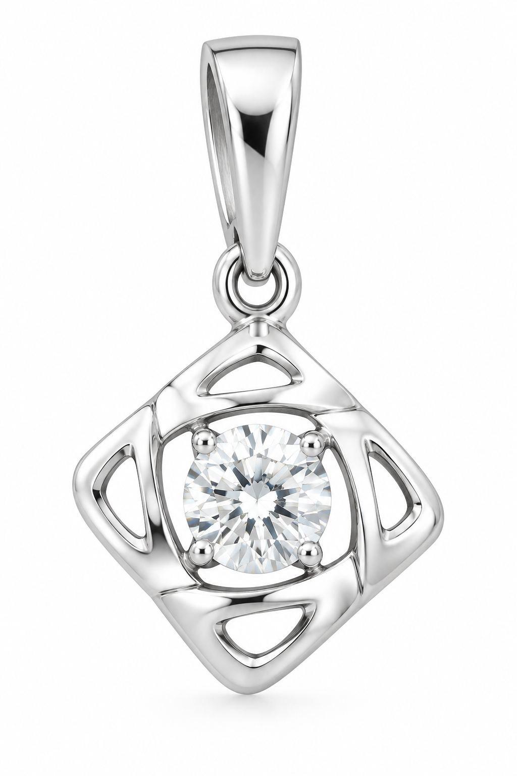 Geometric Knot Pendant Set