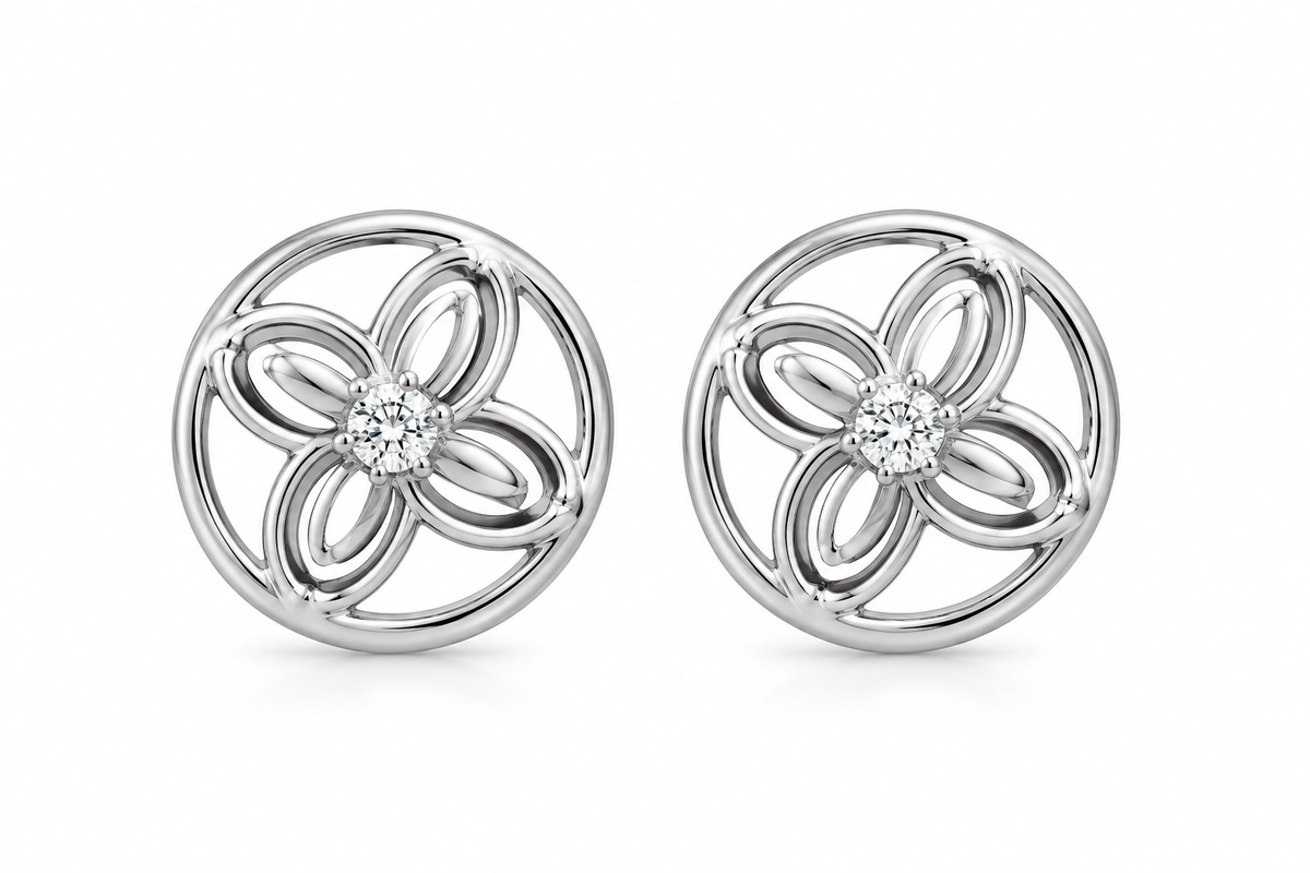 Geometric Harmony Pendant Set
