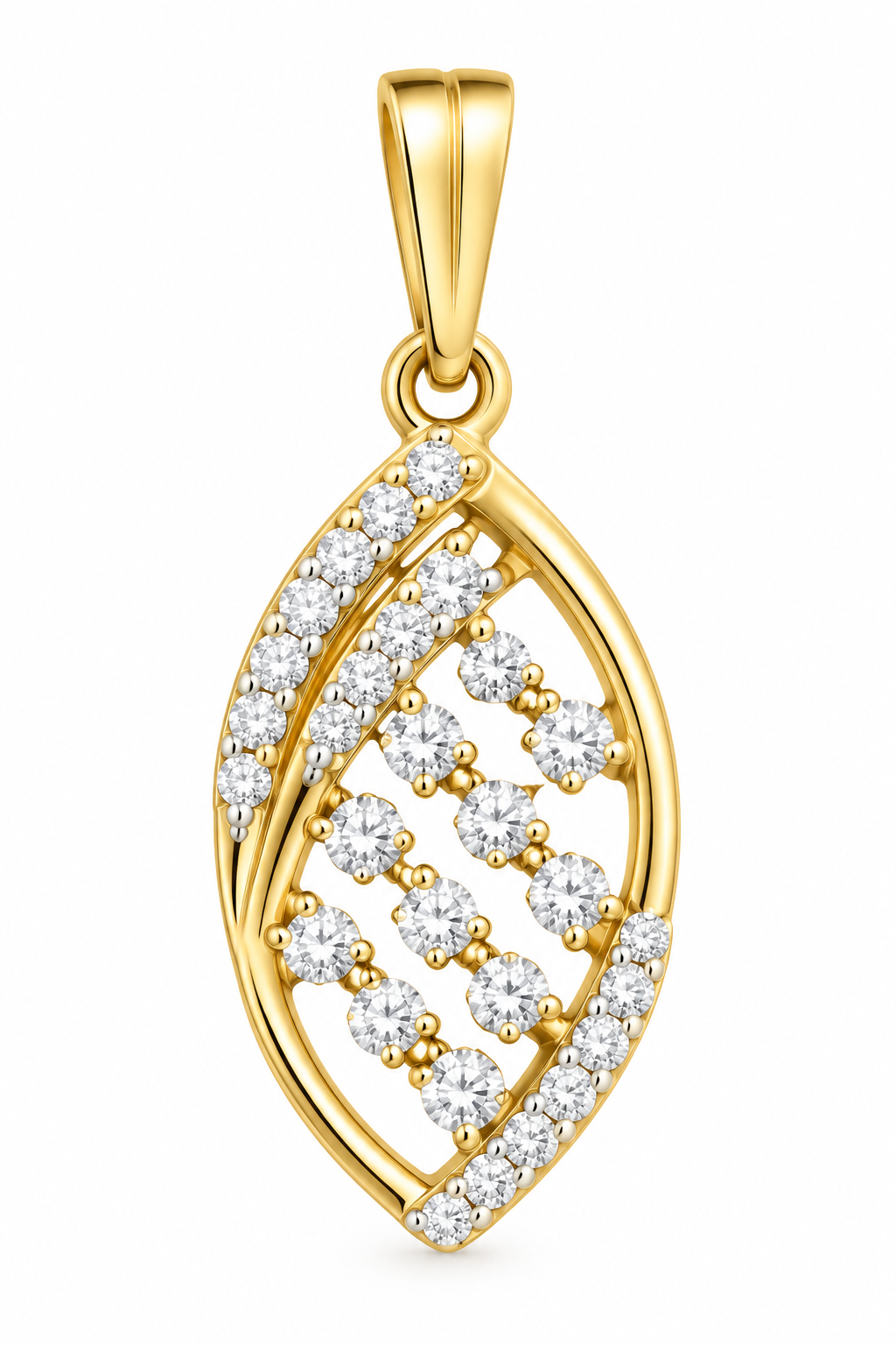 Luminous Marquise Lattice Pendant Set