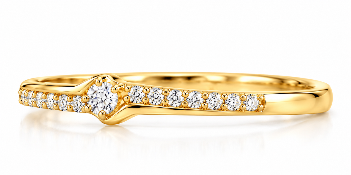 Gold Diamond Ring