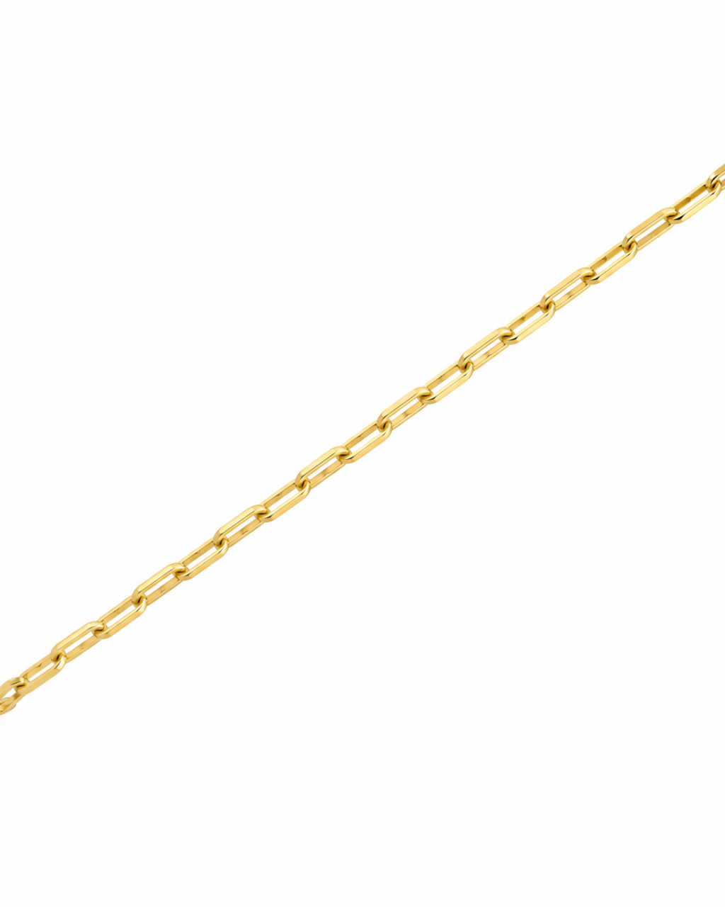 Gold Paperclip Chain