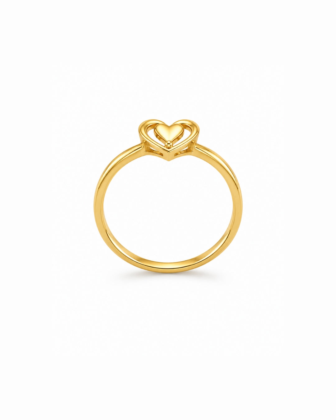 Tiny Bow Gold Ring